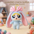 LLAVERO CHICAS SUPER PODEROSAS CELESTE