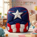 MOCHILA CAPITAN AMERICA 1 CIERRA X-1232 PRECIO FINAL!!!