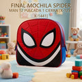 MOCHILA SPIDER MAN 12 PULCADA 1 CIERRA [X-1231 X-1441] PRECIO FINAL!!!