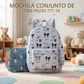 MOCHILA CONJUNTO DE TRES PIEZAS 777-18