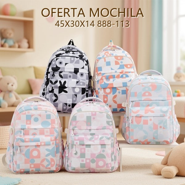 MOCHILA 45X30X14 888-113 OFERTA FINAL!!!