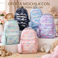 MOCHILA CON CARTUCHERA 888-246 OFERTA FINAL!!!
