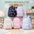 MOCHILA CON CARTUCHERA 777-78 OFERTA FINAL!!!