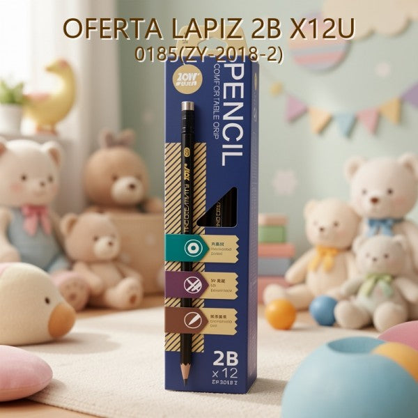 LAPIZ 2B X12U 0185(ZY-2018-2) OFERTA FINAL!!!