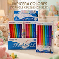 LAPICERA COLORES TRIANGLE X8U 2653(CS-G237)