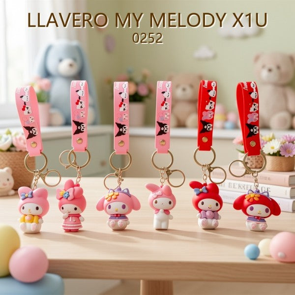 LLAVERO MY MELODY X1U 0252