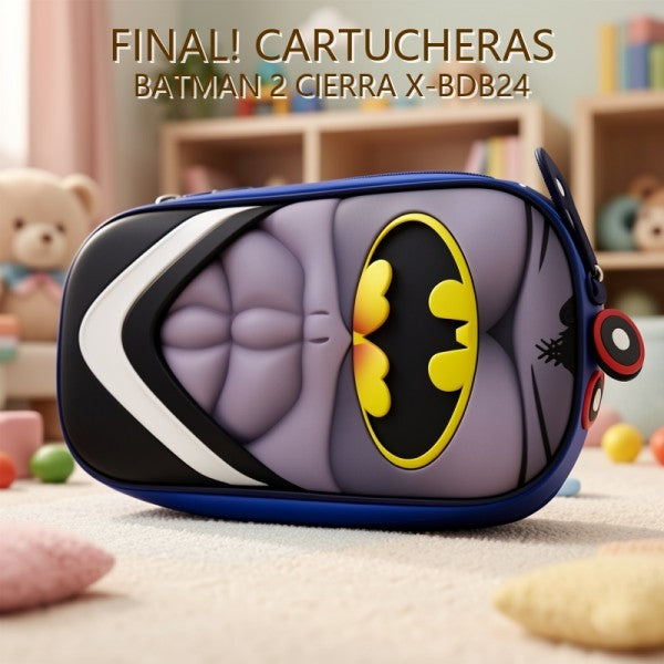 CARTUCHERAS BATMAN 2 CIERRA X-BDB24 PRECIO FINAL!!!