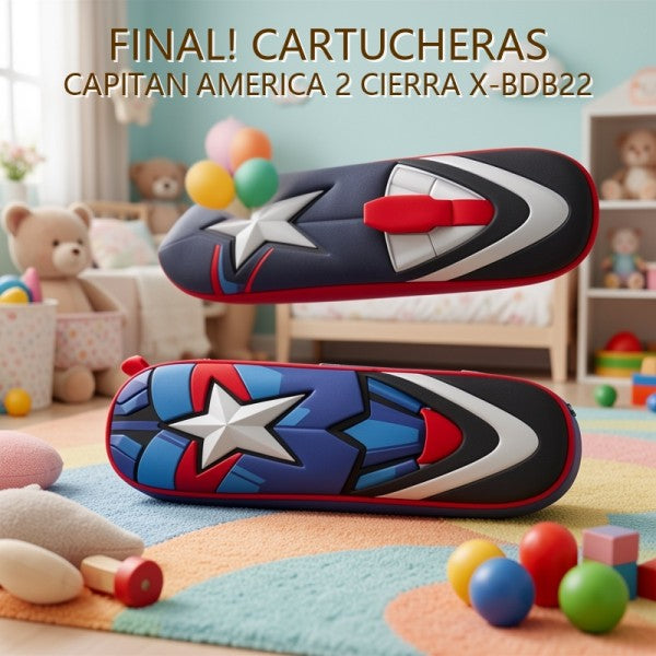 CARTUCHERAS CAPITAN AMERICA 2 CIERRA X-BDB22 PRECIO FINAL!!!