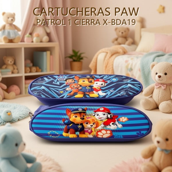 CARTUCHERAS PAW PATROL 1 CIERRA X-BDA19