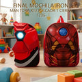 MOCHILA IRON MAN TORA X12 PULCADA 1 CIERRA 1235 PRECIO FINAL!!!