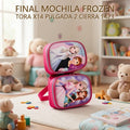 MOCHILA FROZEN TORA X14 PULGADA 2 CIERRA 1423 PRECIO FINAL!!!