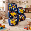 MOCHILA PIKACHU TORA X14 PULGADA 2 CIERRA 1431 PRECIO FINAL!!!