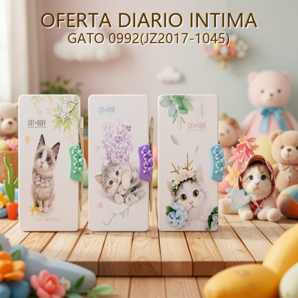 DIARIO INTIMA GATO 0992(JZ2017-1045) OFERTA FINAL!!!