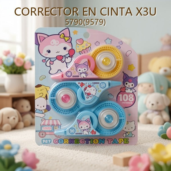 CORRECTOR EN CINTA X3U 5790(9579)