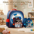 MOCHILA AFA TORA X14 PULGADA 2 CIERRA 1433 PRECIO FINAL!!!