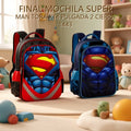 MOCHILA SUPER MAN TORA X14 PULGADA 2 CIERRA 1443 PRECIO FINAL!!!