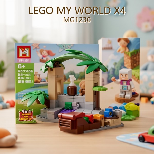 BLOQUES MY WORLD X4 MG1230