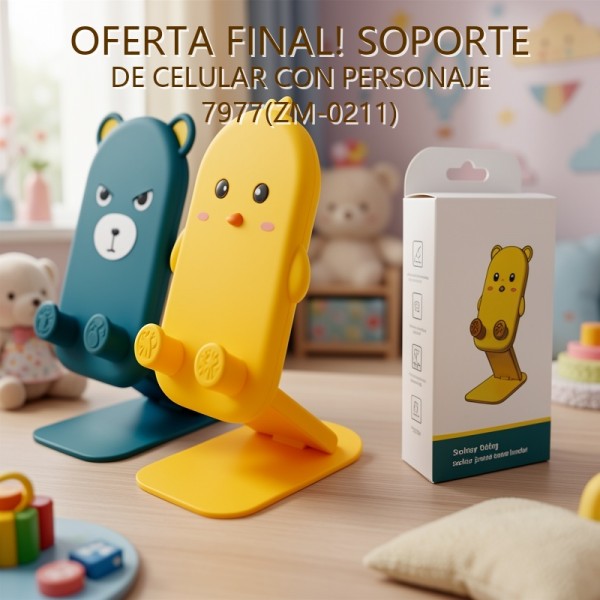 SOPORTE DE CELULAR CON PERSONAJE 7977(ZM-0211) PRECIO FINAL!!!