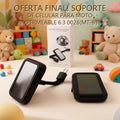 SOPORTE DE CELULAR PARA MOTO IMPERMEABLE 6.3 0026(MT-63) PRECIO FINAL!!!