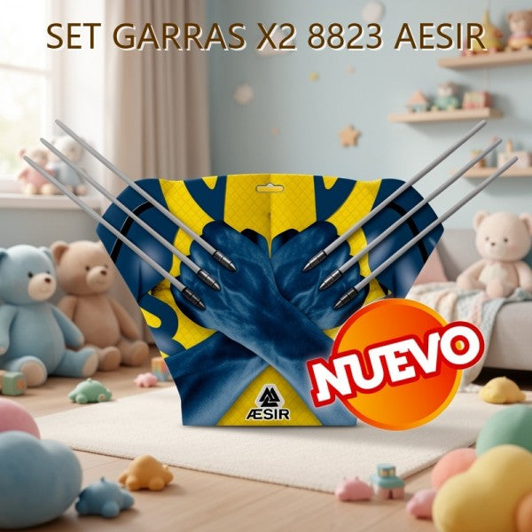 AVENGERS WOLVERINE SET GARRAS X2 8823 AESIR