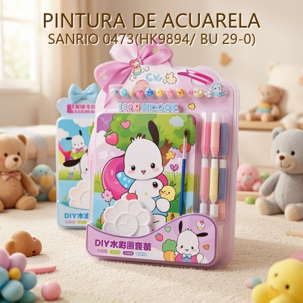 PINTURA DE ACUARELA SANRIO 0473(HK9894/ BU 29-0)