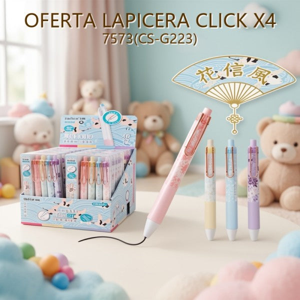 LAPICERA CLICK X4 7573(CS-G223) OFERTA FINAL!!!