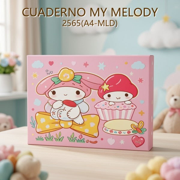 CUADERNO MY MELODY 2565(A4-MLD)