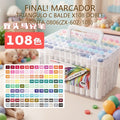 MARCADOR TRIANGULO C BALDE X108 DOBLE PUNTA 0806(ZX-602-108) PRECIO FINAL!!!