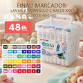 MARCADOR LAVABLE TRIANGULO C BALDE X48 0486(ZX-604-48) PRECIO FINAL!!!