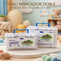 MARCADOR DOBLE PUNTAS X48 3112(MK-311-48)PRECIO FINAL!!!