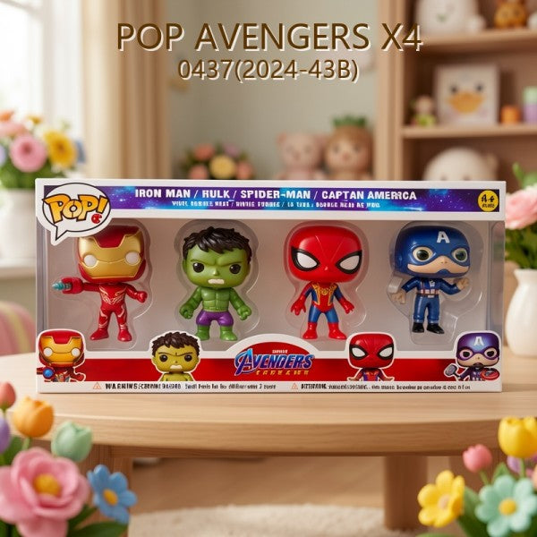 POP AVENGERS X4 0437
