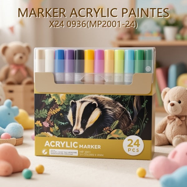 MARCADOR ACRILICO PAINTES X24 0936(MP2001-24) PRECIO FINAL!!!