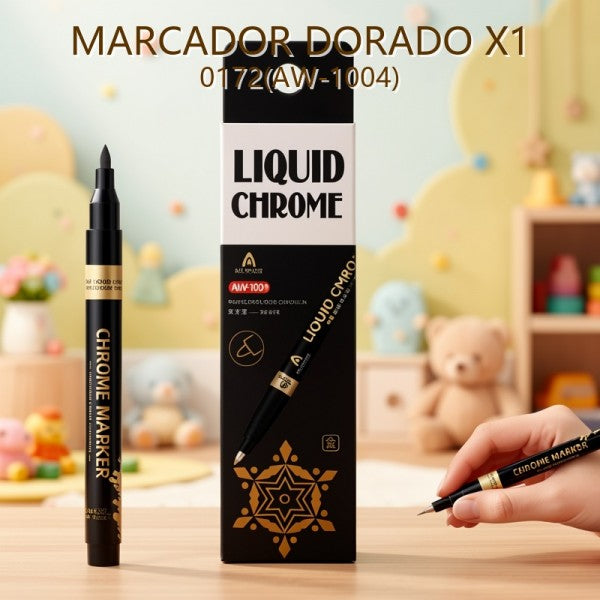 MARCADOR DORADO X1 0172(AW-1004)