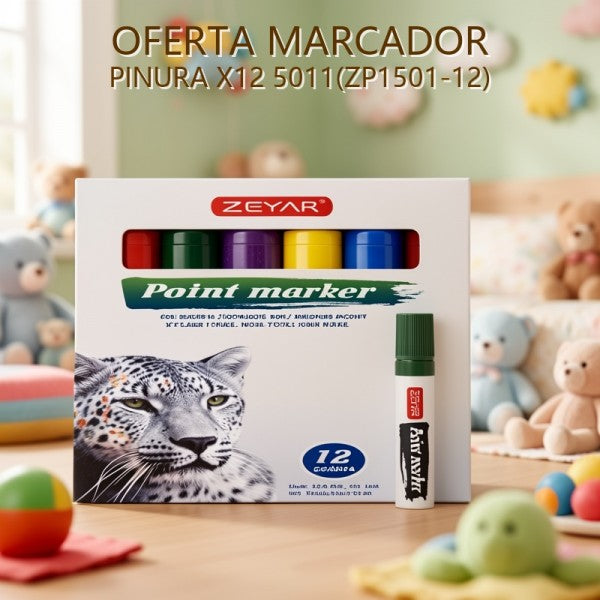 MARCADOR PINURA X12 5011(ZP1501-12) OFERTA FINAL!!!