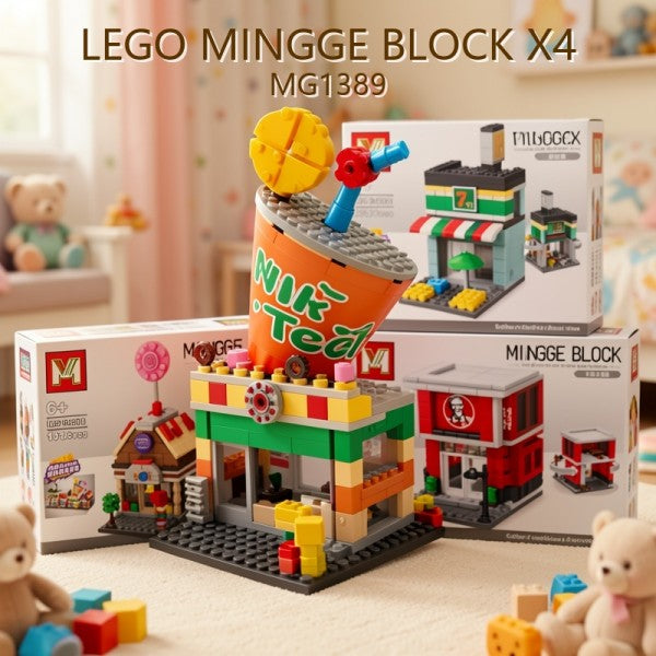 BLOQUES MINGGE BLOCK X4 MG1389