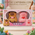OFERTA CAPYBARA CON CORAZON X2 2152(5215)