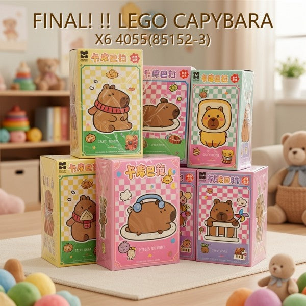 BLOQUES CAPYBARA X6 4055(85152-3) PRECIO FINAL!!!