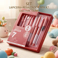SET LAPICERA+RESALTADOR MIX X7 6487(MK-0648)