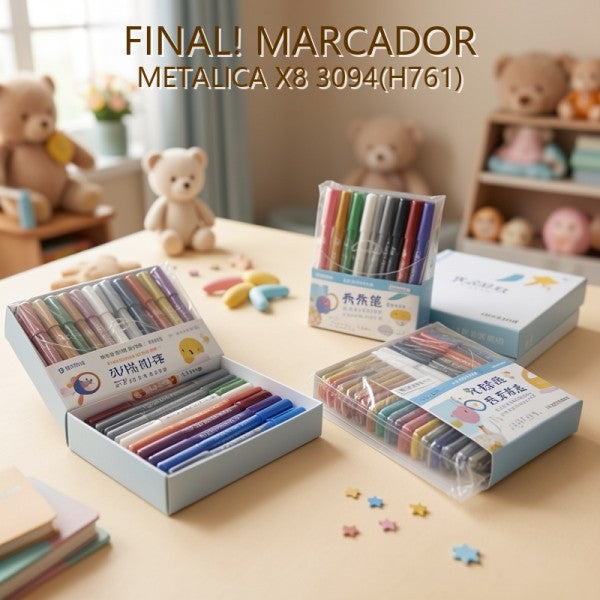 MARCADOR METALICA X8 3094(H761) PRECIO FINAL!!!