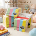 NOTAS ADHESIVAS X12 76MM*76MM 3543(A515)