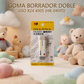GOMA BORRADOR DOBLE USO X24 4005 (HR-04005)