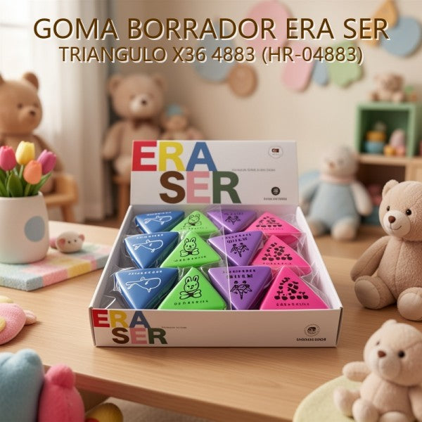 GOMA BORRADOR ERA SER TRIANGULO X36 4883 (HR-04883)