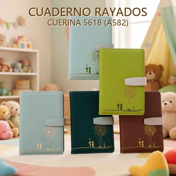 CUADERNO RAYADOS CUERINA 5618 (A582)