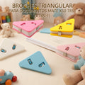 BROCHES TRIANGULAR PARA DOCUMENTOS MATE X50 7851 (A745-1)
