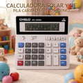 CALCULADORA SOLAR Y DE PILA CAXIBAO 5181 (DS-200ML)