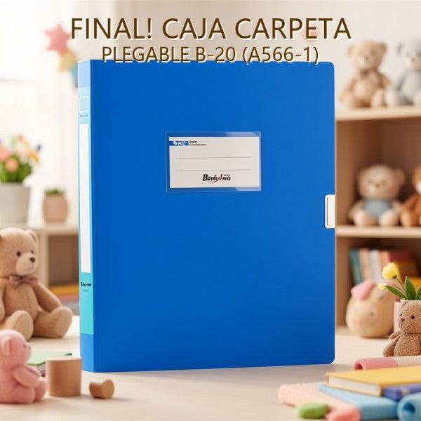 CAJA CARPETA PLEGABLE B-20 (A566-1)