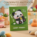 CUADERNITO ANOTADOR BABY PANDA A7 1116(A1012-1 )