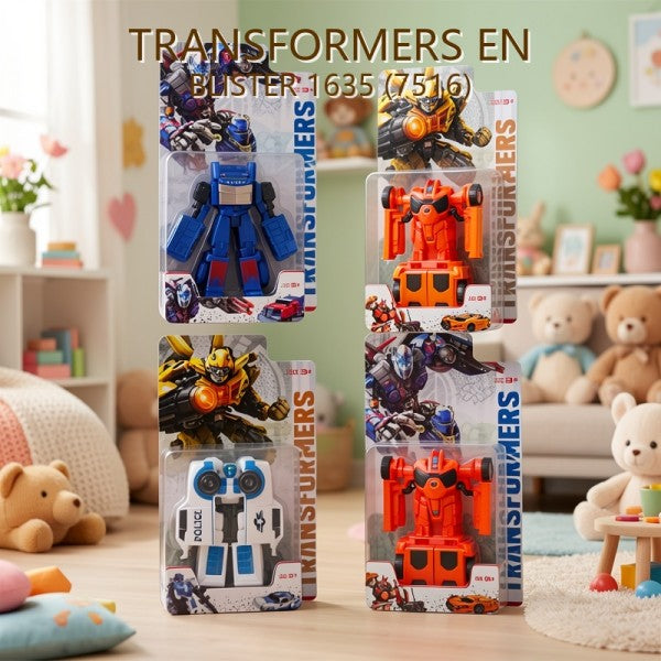 TRANSFORMERS EN BLISTER 1635 (7516)