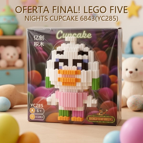 BLOQUES FIVE NIGHTS CUPCAKE 6843(YC285) PRECIO FINAL!!!