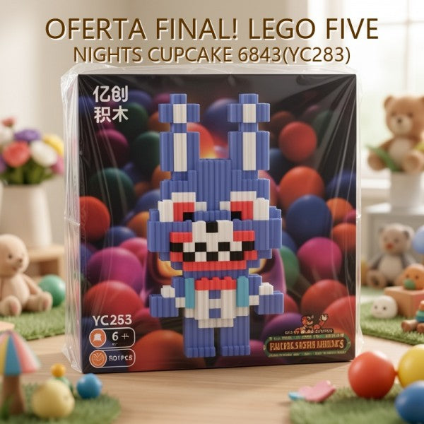 BLOQUES FIVE NIGHTS CUPCAKE 6843(YC283) PRECIO FINAL!!!